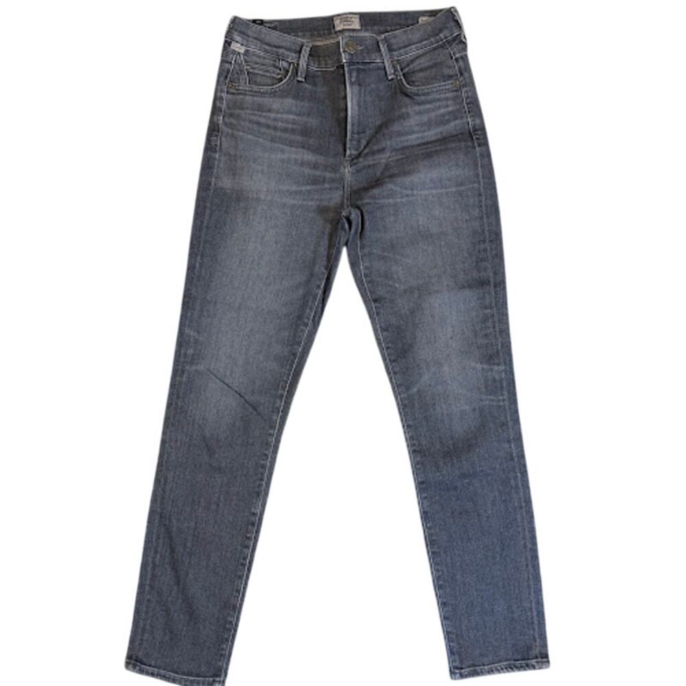 Citizens of Humanity Rocket Crop High Rise Skinny Jeans Gray Women’s 27